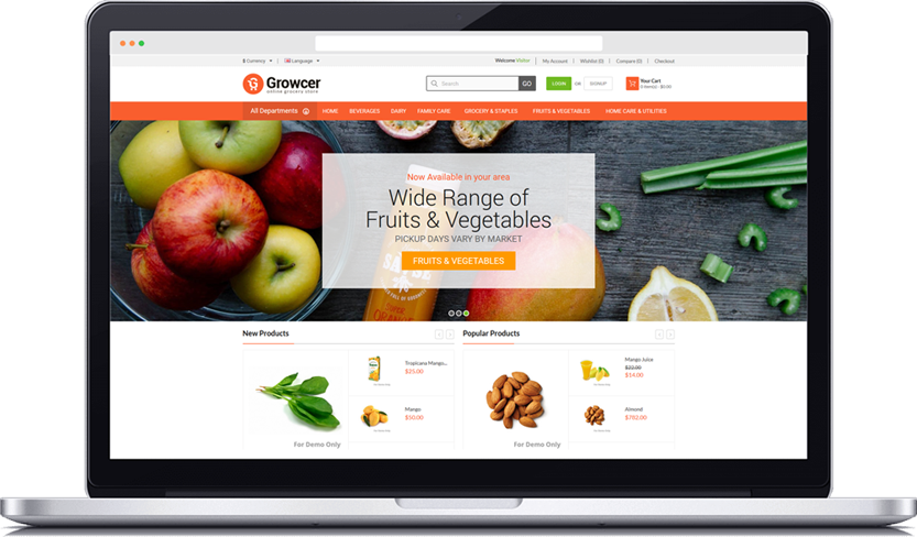 Launch Online Grocery Store - Slow Food For Fast Lives Savory California Bar - 1.41 (833x488), Png Download