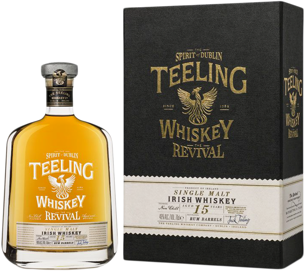 Teeling The Revival 15 Year Old Single Malt Irish Whisky - Teeling Whiskey Revival (1024x911), Png Download