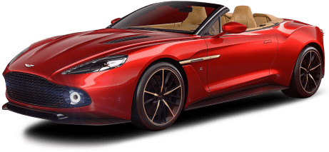 2017 Aston Martin Vanquish Convertible Volante - Aston Martin Vanquish 2018 Price (465x363), Png Download
