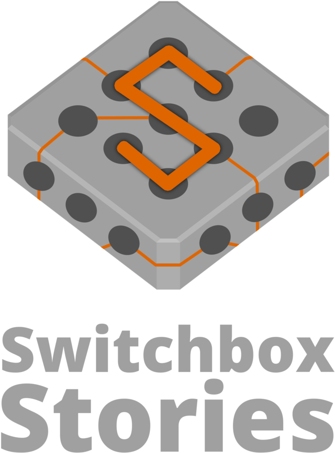 Switchbox Logo 02 Web - Placa Acesso Restrito (1000x1000), Png Download