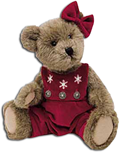 Boyds Bears Christmas Gwen Marie Teddy Bear - Best Dressed Teddy Bear (478x604), Png Download