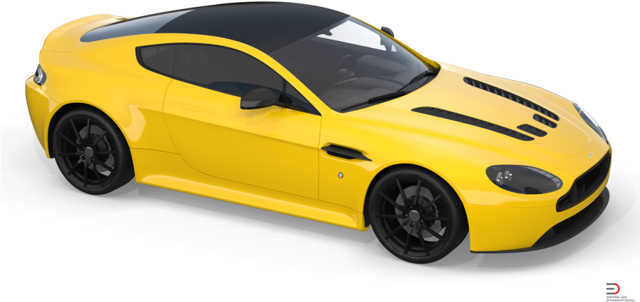 6 Aston Martin V12 Vantage Royalty-free 3d Model - Aston Martin V8 Vantage (2005) (920x497), Png Download