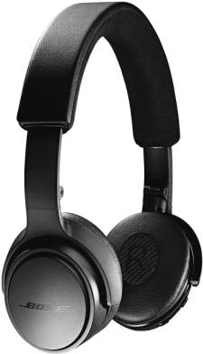 Bose On-ear Wireless Headphones Triple Black - Bose Soundlink On Ear Wireless Headphones Triple Black (540x459), Png Download