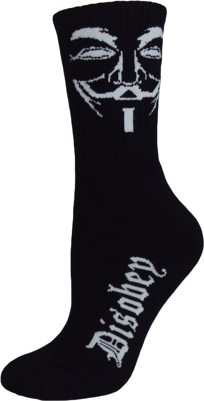 Guy Fawkes Crossfit Socks - Sock (1360x1360), Png Download