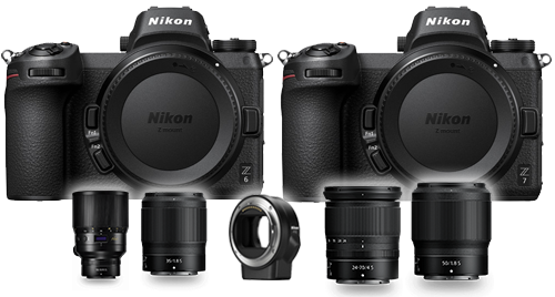 Nikon Z Series Announced - Nikon Z6 Z7 (500x268), Png Download