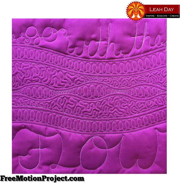Three Easy Longarm Quilting Designs - Quilting (640x640), Png Download