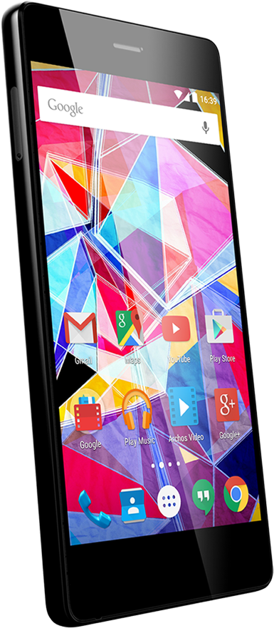 Gallery - Archos 50 Diamond S Noir (1370x1000), Png Download