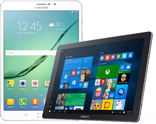 Samsung Tablets (534x418), Png Download