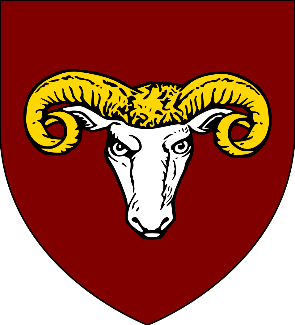 Ram Coat Of Arms (955x1050), Png Download