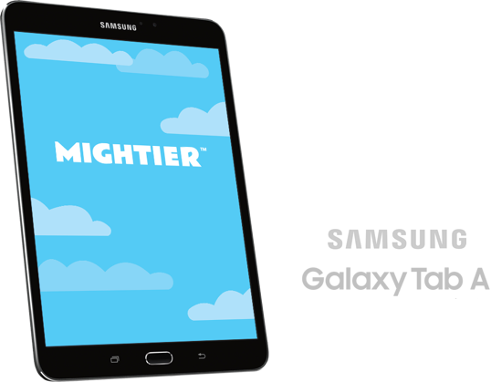 Mighty Tablet - Samsung (538x419), Png Download