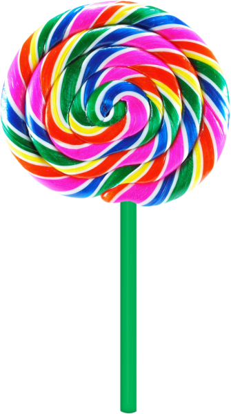 Sucker Lollipop Sweets Food Clip Art Tube Graphic Png - Swirl Candy (335x600), Png Download