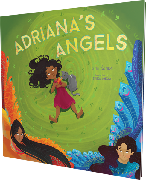 Adriana's Angels - Children's Book Adriana (488x600), Png Download