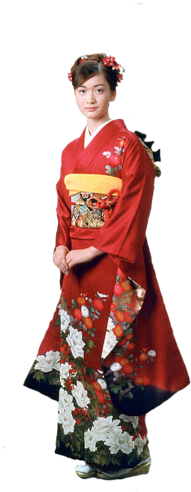 Kimono Japan Outfit, Japanese Outfits, Japanese Clothing, - Traditional Japanese Kimono (348x500), Png Download