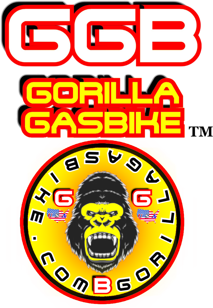 Jungle Rumble Tm 26" Gas Tank Frame Bike For 48cc/66cc/80cc - Decal Gorilla Head Car Window Jet Ski D217 226a2 (783x1079), Png Download