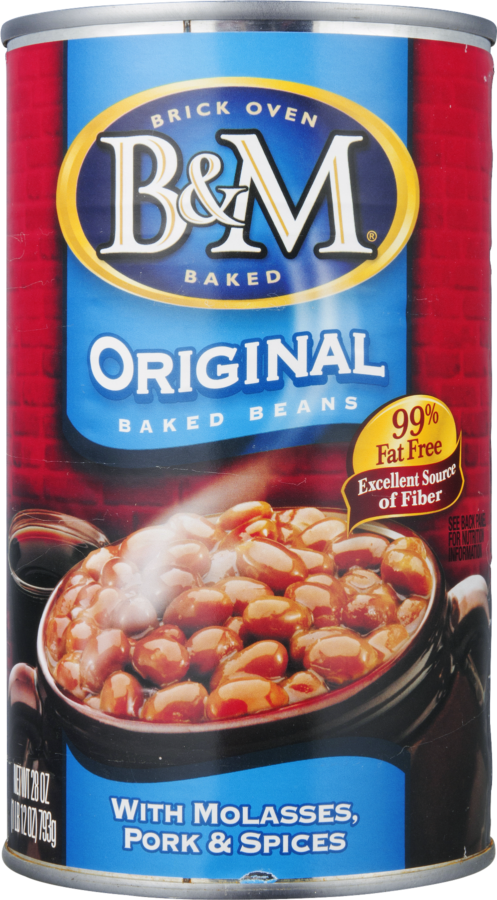 B & M Baked Beans - 28 Oz Can (1800x1800), Png Download