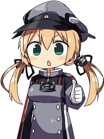 Prinz Good Job - Kantai Collection Thumbs Up (353x480), Png Download