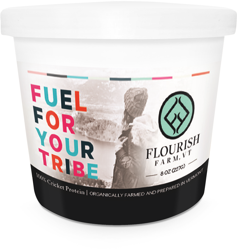Flourish Farm Vt Crispy Crickets Seasoned Snack Crickets - Flourish Farm (1000x1000), Png Download