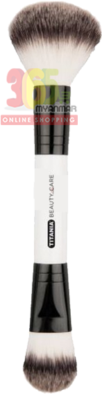 Home မျက်နှာပိုင်းဆိုင်ရာ Titania Professional Beauty - Titania Doppel Make Up Pinsel, Kosmetikpinsel, Powder (600x600), Png Download