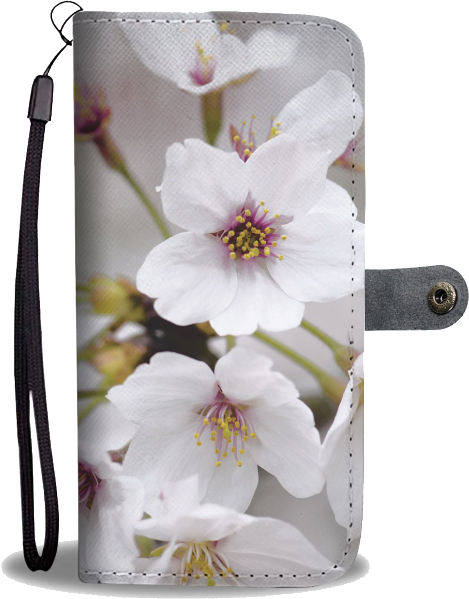 Ablyth Smart Phone Wallet, Travel Japan Series - Cherry Blossom (1500x1500), Png Download