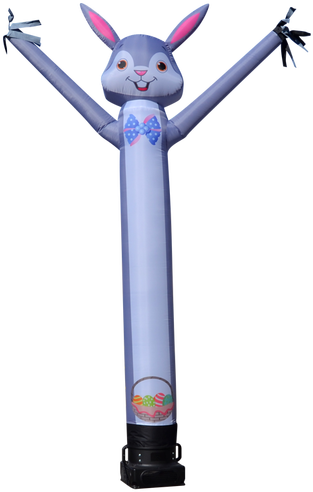 Easter Bunny Rabbit Air Dancer (335x521), Png Download