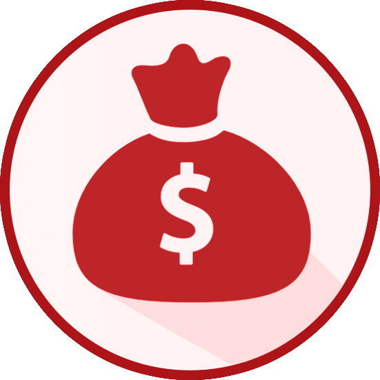Money Bag Icon Png (551x551), Png Download