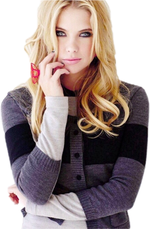 Black Leather Jacket Pll Hanna Looks (480x733), Png Download