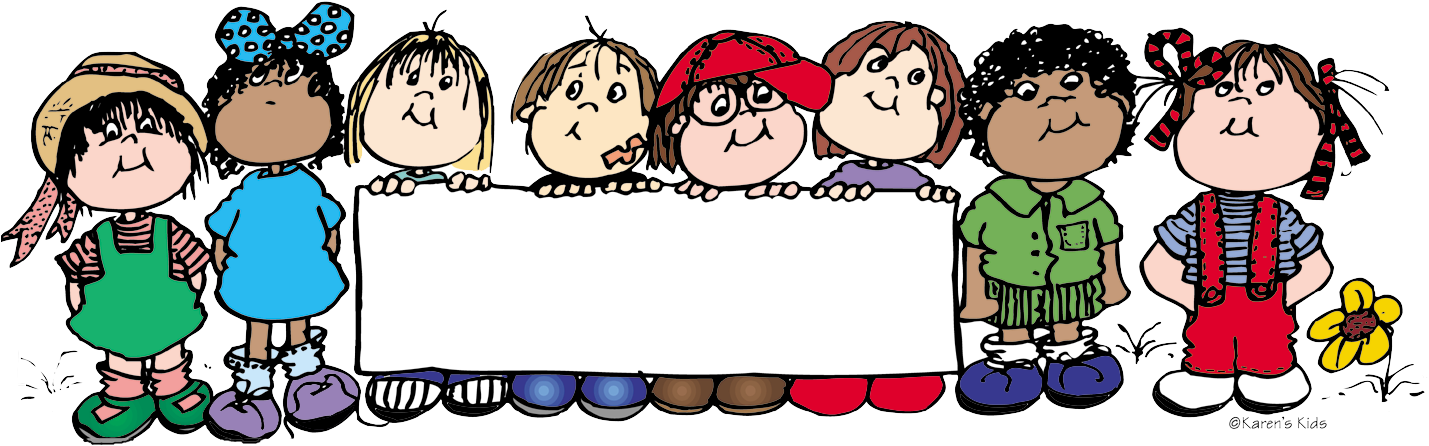 Free April Clip Art Karen's Kids Studio Blog - April Newsletter Template (1455x456), Png Download