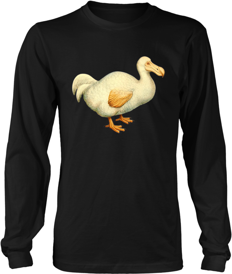 Dodo Bird Vintage Graphic T-shirt - Fishing Saved Me From Becoming Shirt (960x960), Png Download