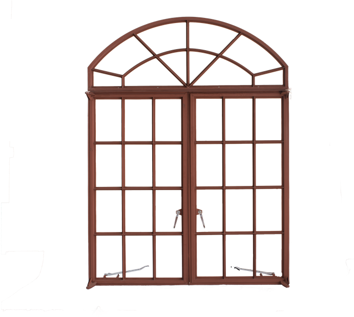 Frenched Steel Casement With Burglar Proof - Abel Doors And Windows (1000x667), Png Download