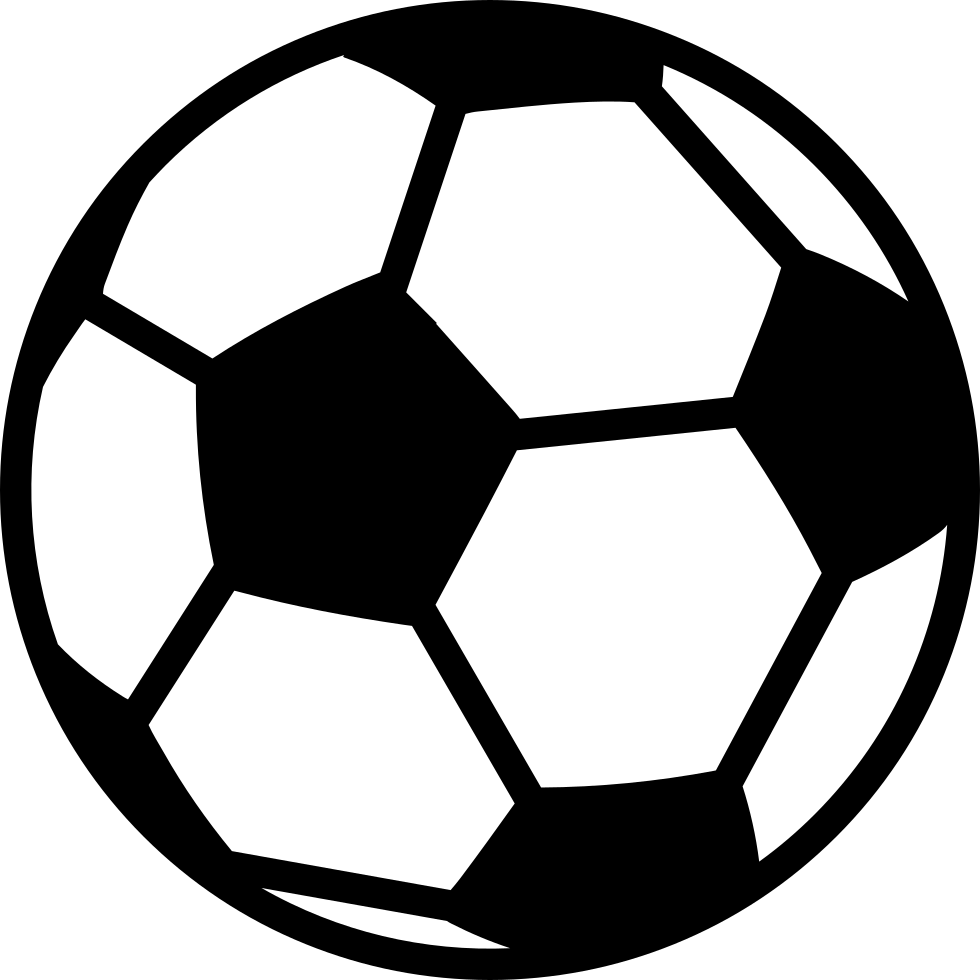 Football Ball Png - Soccer Ball Svg (980x980), Png Download