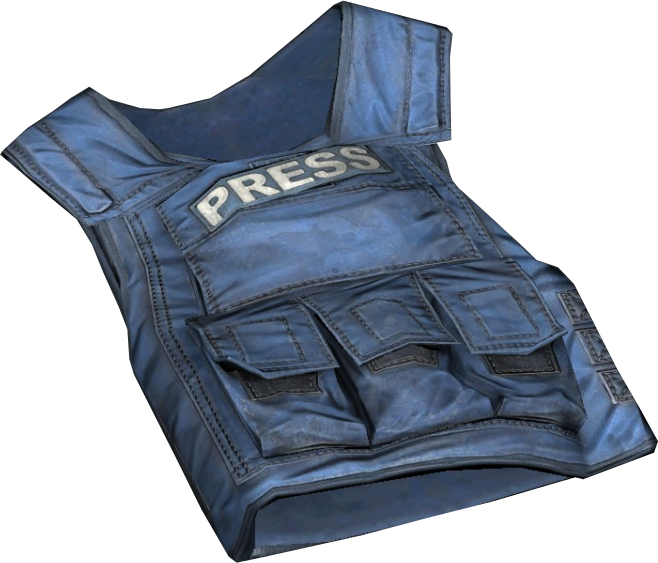 Press Vest (658x563), Png Download