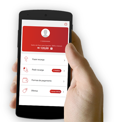 Claro Pay Highlight-bg Copy - Claro (364x390), Png Download