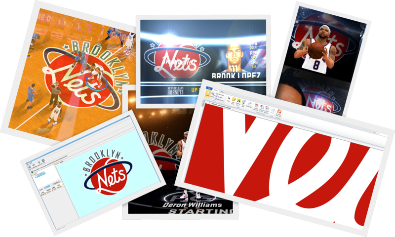 Brooklyn Nets Logo - Brooklyn Nets (800x480), Png Download