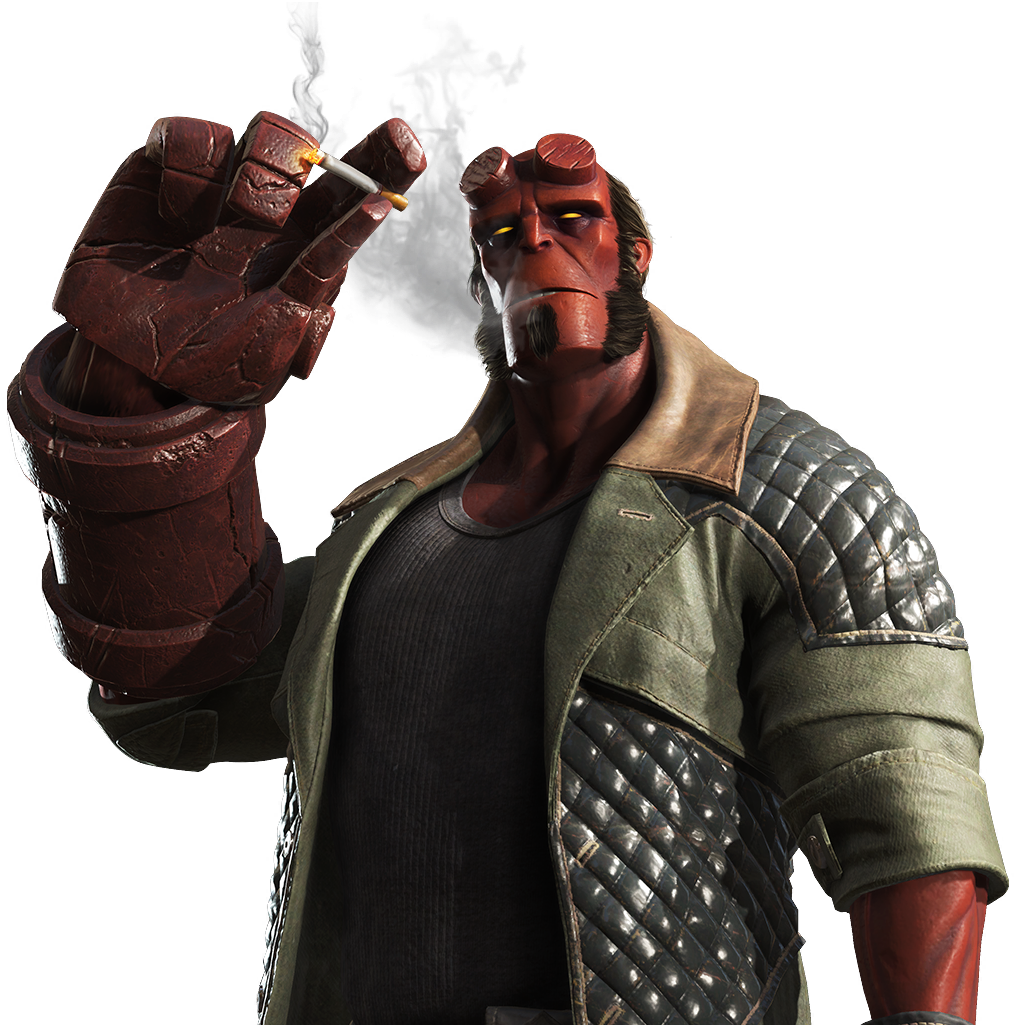 Dlc Hellboy - Injustice: Gods Among Us (1024x1024), Png Download
