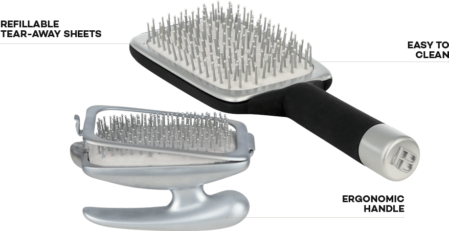 Forbabs Anti Static Hairbrush - Hairbrush (923x499), Png Download