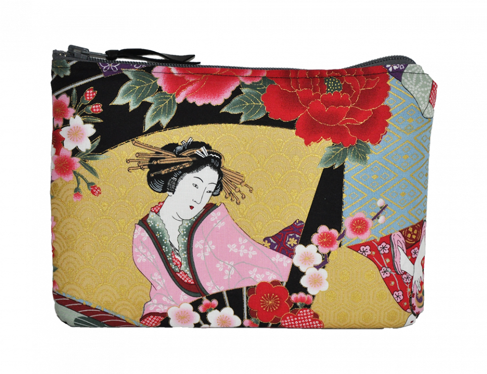 Ipadmini Geisha Front - Necklace, Pendant Square, Geisha Girl Japanese Motive, (1000x740), Png Download