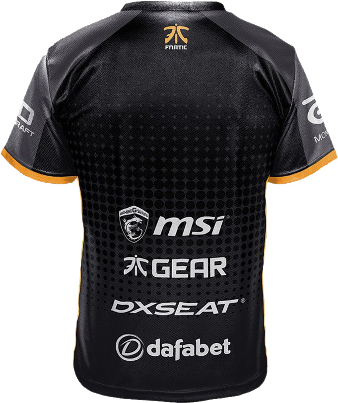 Fnatic Player Jersey - Fnatic Mens Player Jersey, 2016 New Season (1000x1000), Png Download