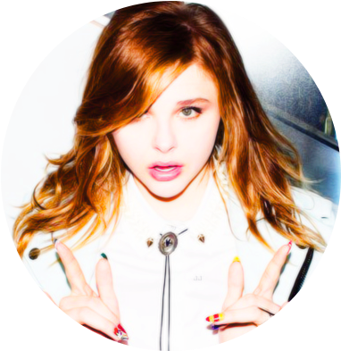 Just A Fan Blog For Chloë Grace Moretz /débora, 16, - Celebrity (450x500), Png Download