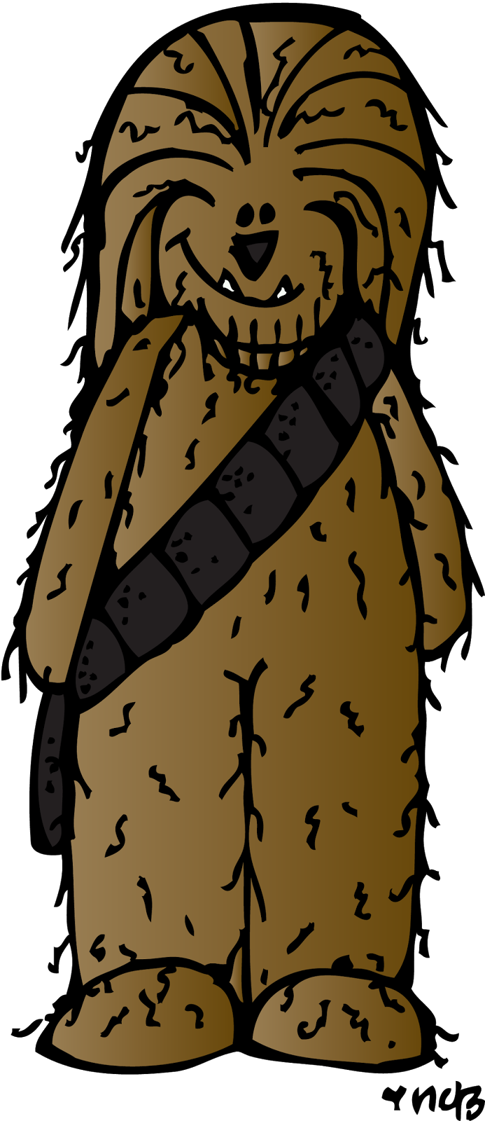 Melonheadz Star Wars Dress Up Clipart - Star Wars Clipart Melonheadz (693x1600), Png Download