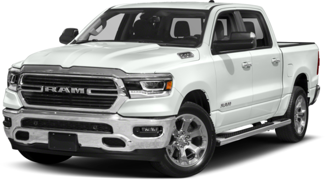 2019 Ram 1500 Truck - White 2019 Dodge Ram (640x355), Png Download