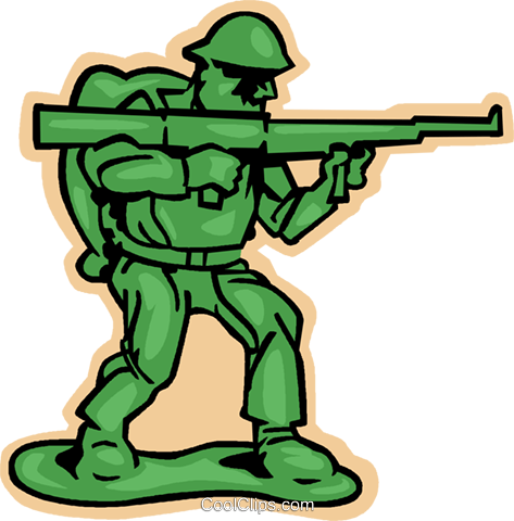 Soldiers Clipart Transparent - Army Men Birthday Invitations (473x480), Png Download