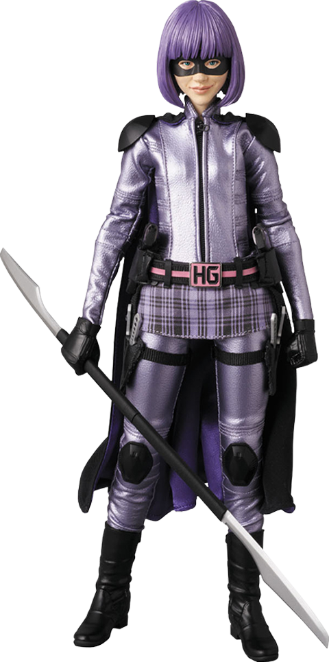 Kick Ass 2 Sixth Scale Figure - Kick Ass 2 Hit Girl Rah By Kick Ass (480x965), Png Download