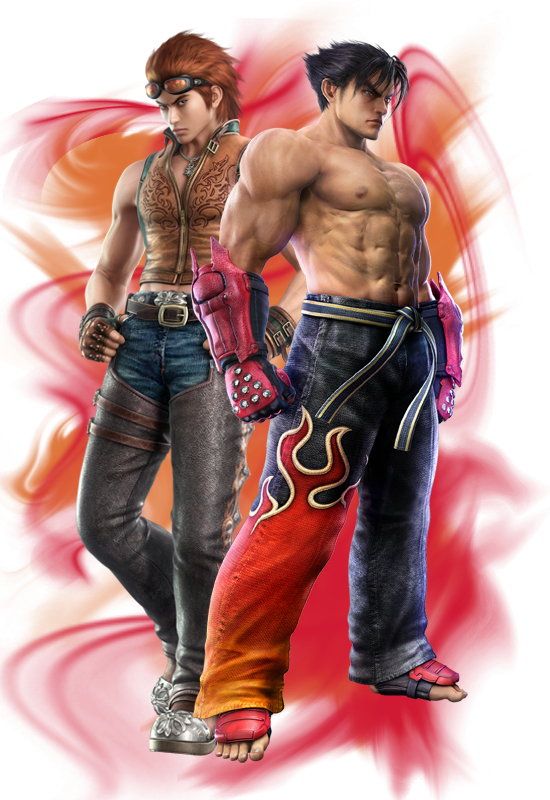 Jin Kazama Vs Hwoarang - Jin Kazama Tekken 6 (550x800), Png Download