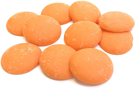 Merckens Orange Melting Chocolate Wafers - Wilton Candy Melts (500x500), Png Download
