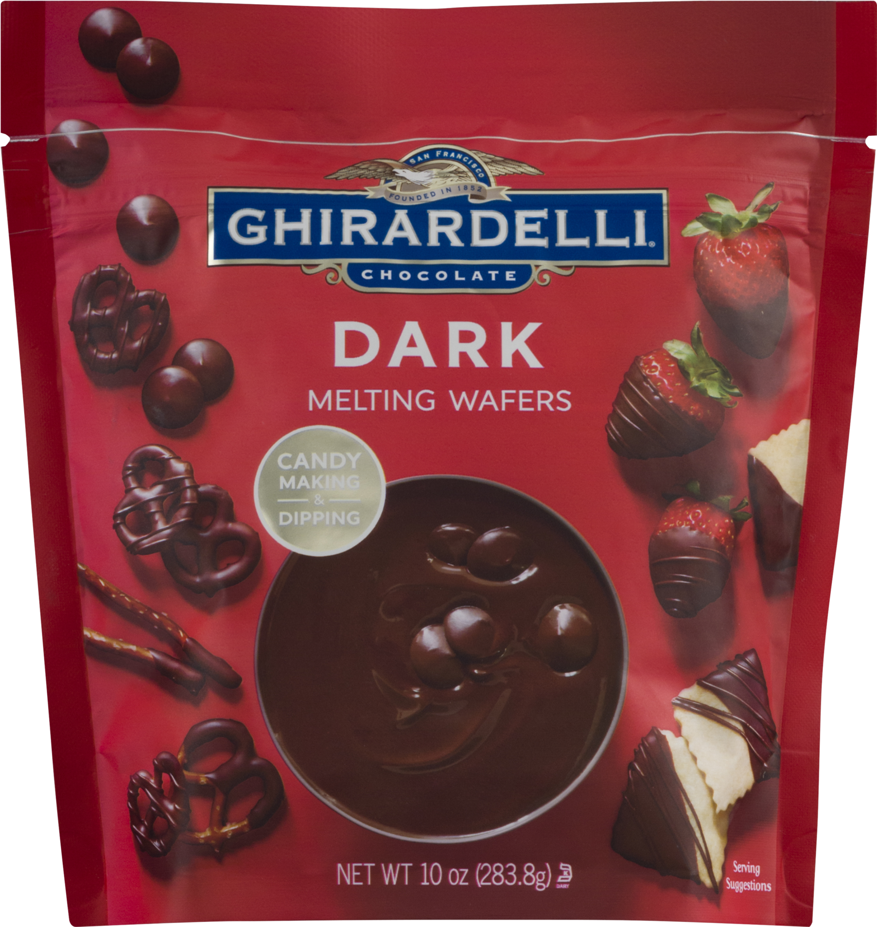 Ghirardelli Baking Chips, Premium, Caramel Flavored (1800x1800), Png Download