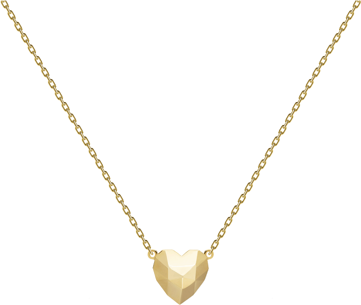 Gold Chains Transparent Download - Initial Gold Necklace (800x800), Png Download
