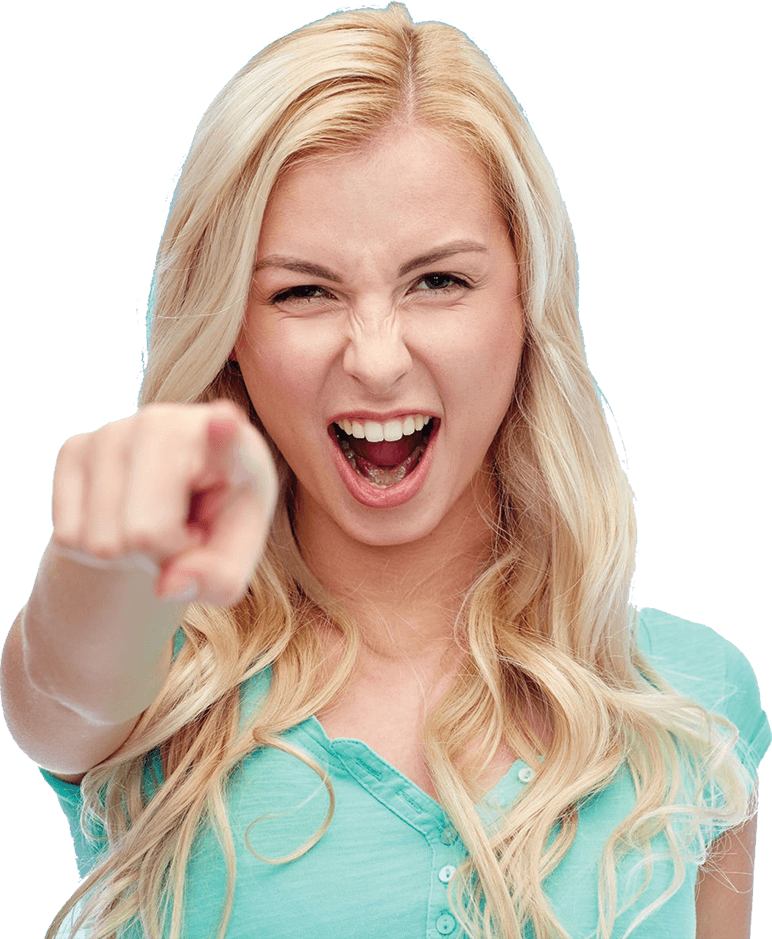 Happy Young Woman Png (772x939), Png Download