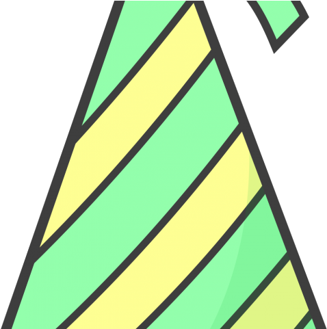 Party Hat Clipart - Clip Art (640x480), Png Download