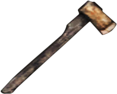 Rusty Axe - Rusty Axe Silent Hill (398x323), Png Download