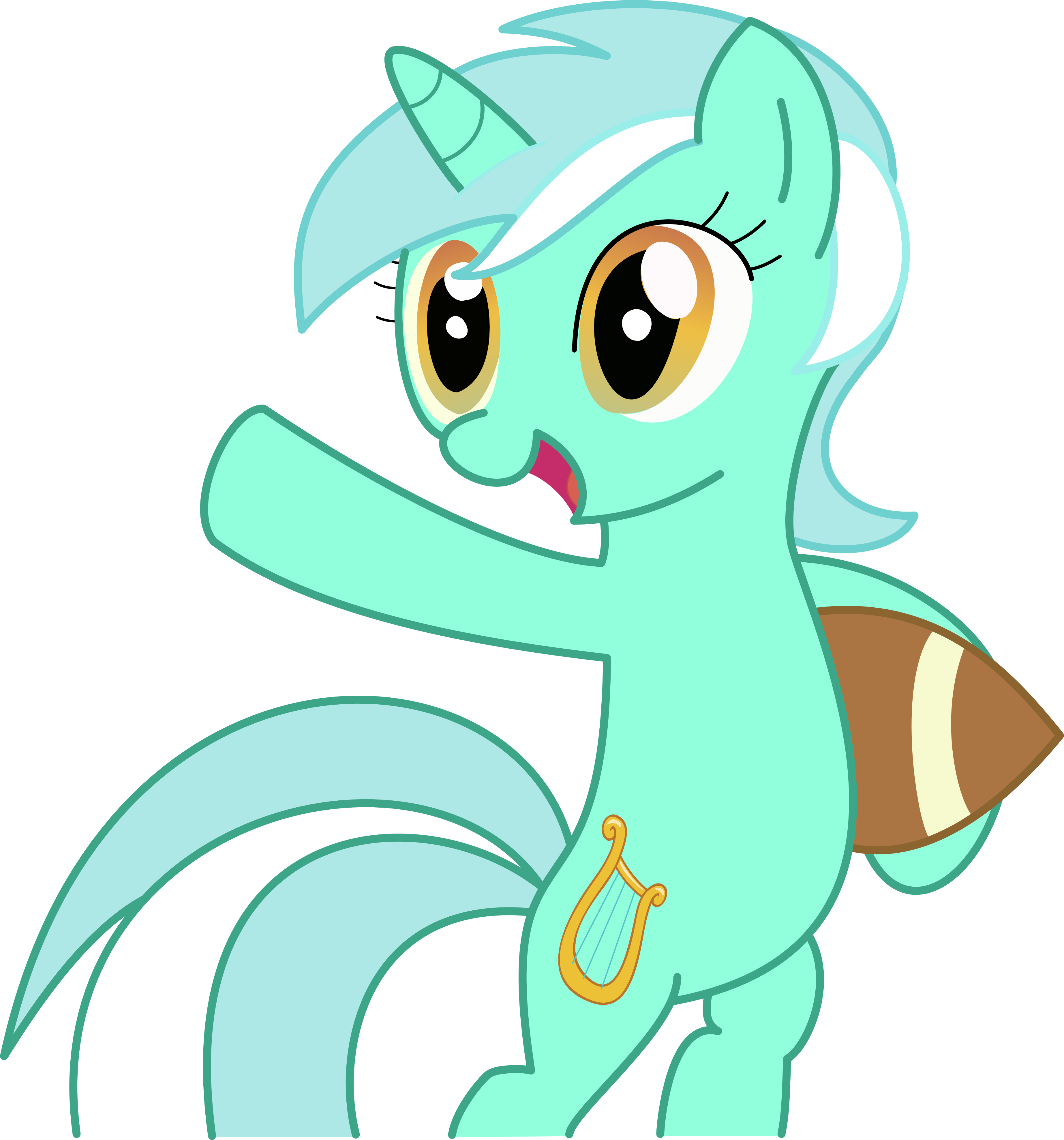Are You A Fan Of Ponies Are You A Fan Of Football Well, - My Little Pony Football (3689x3951), Png Download